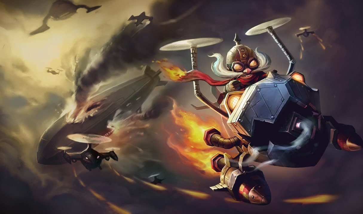 Corki, El Bombardero Osado