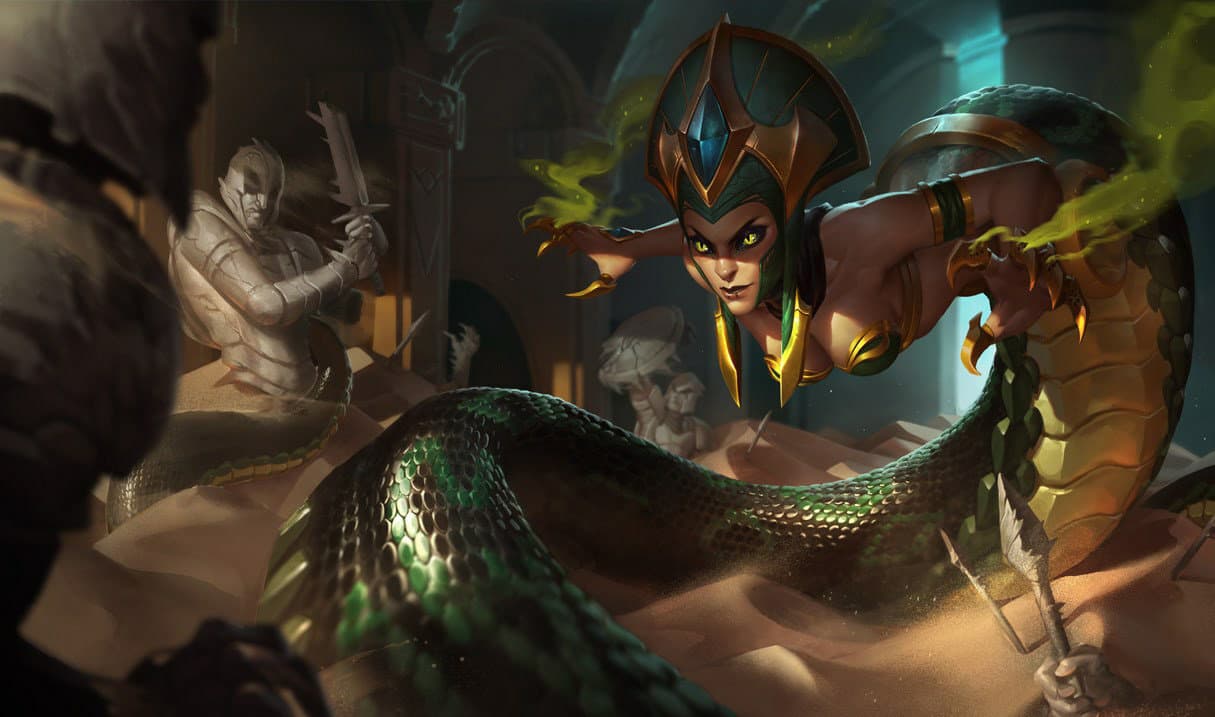 Cassiopeia, El Abrazo de la Serpiente