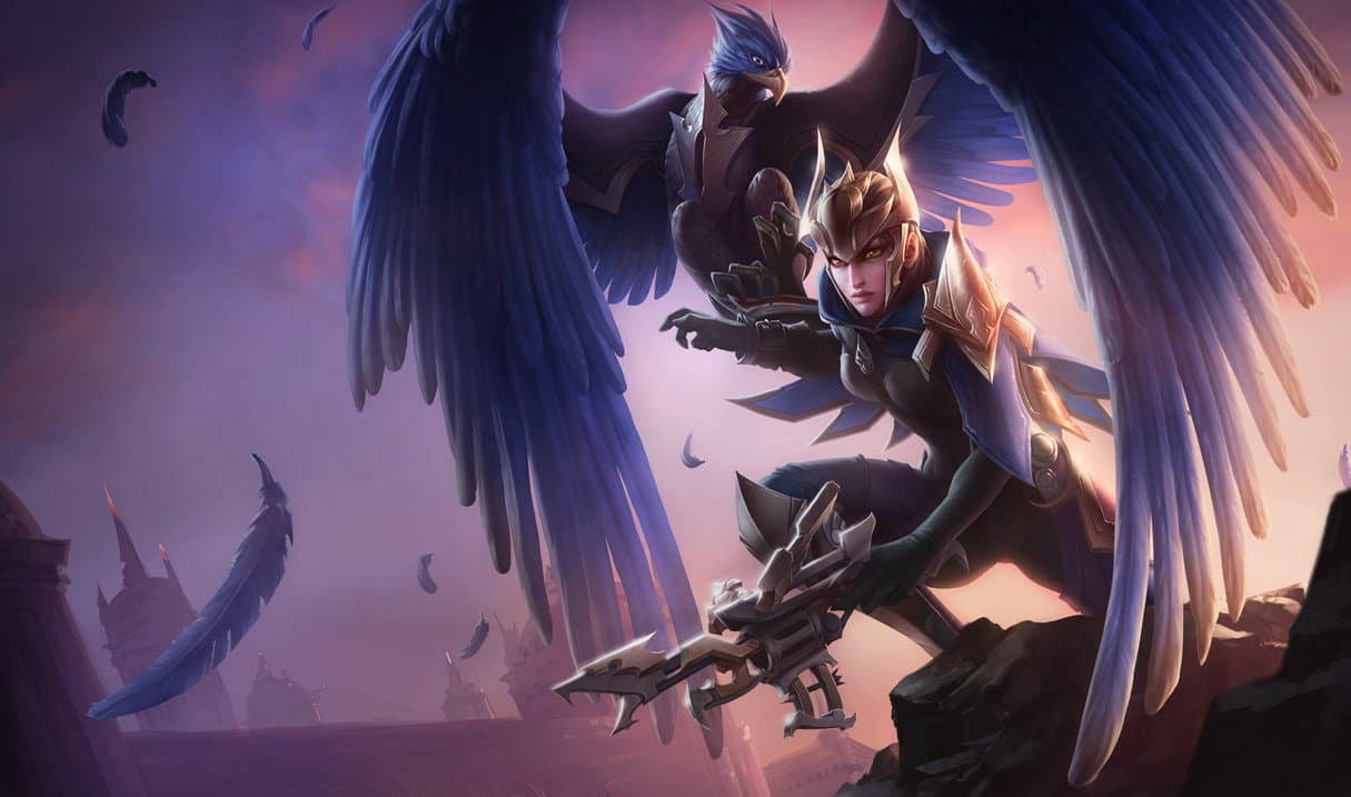 Quinn, Las Alas de Demacia